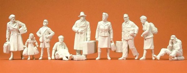 1/35 Savaş Sonrası İnsanlar Figürleri 9 Adet, Preiser 64014