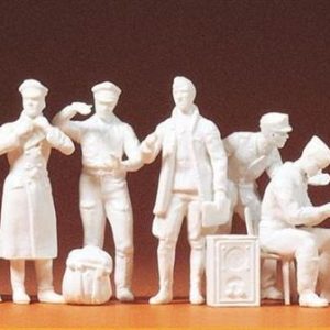 1/48 EDW Luftwaffe Pilotları Figürleri 13 Adet, Preiser 67001