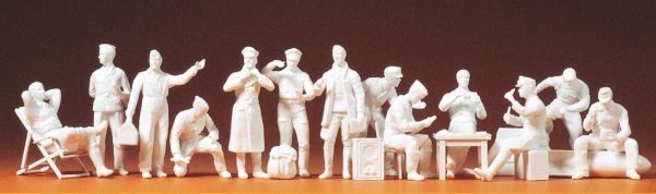 1/48 EDW Luftwaffe Pilotları Figürleri 13 Adet, Preiser 67001