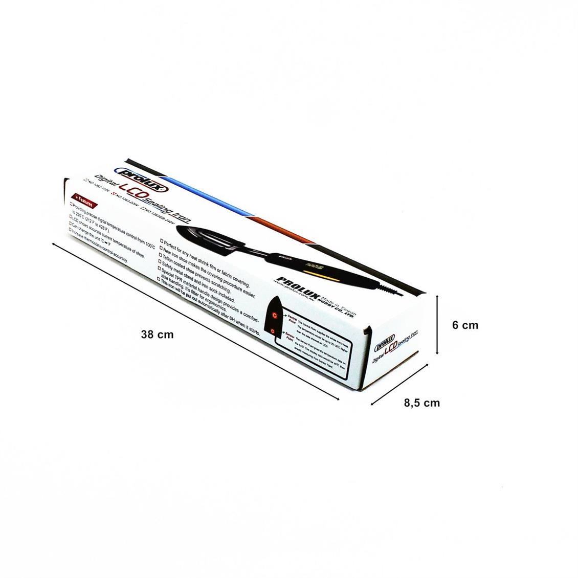 LED Göstergeli Model Uçak Filmi Kaplama Ütüsü, Prolux Digital - Görsel 5