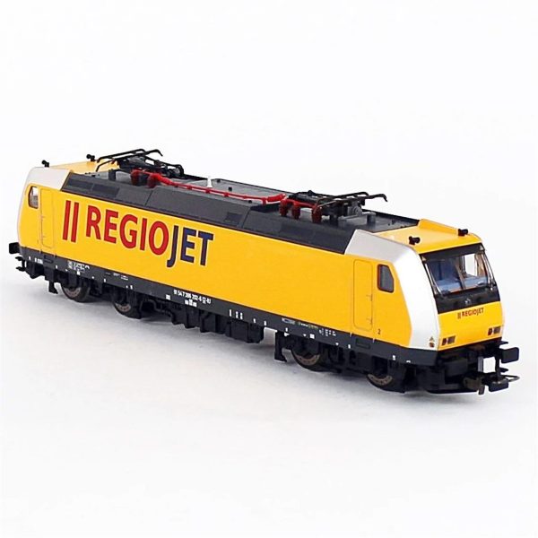 Psc Light S-Set Regiojet Personenzug Br 386 Mit 2 Wagen A-Gleis & B VI, Piko 59021 - Görsel 3