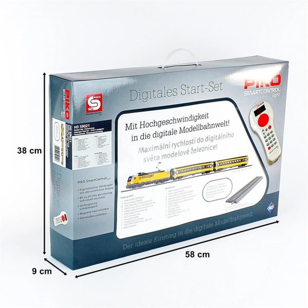 Psc Light S-Set Regiojet Personenzug Br 386 Mit 2 Wagen A-Gleis & B VI, Piko 59021 - Görsel 5