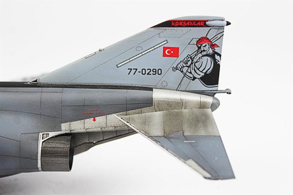 1/48 F-4E (Terminator) THKV 5000.Phantom TUAFKONYA 2019 Hazır Uçak Maketi - Görsel 6
