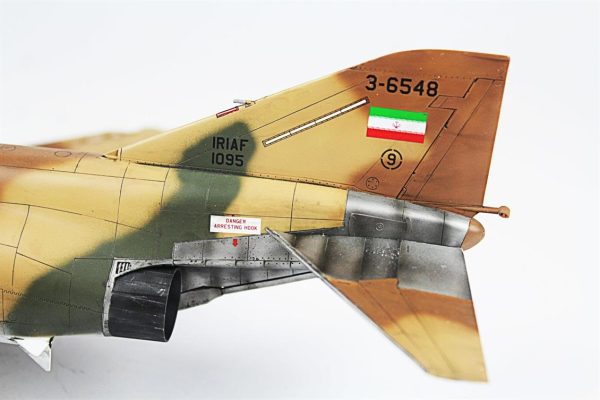 1/48 F-4E Phantom II İran İslam Cumhuriyeti Kuvvetleri Tahran-Mihrabat 2012 Hazır Uçak Maketi - Görsel 6