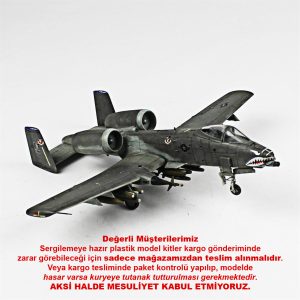 1/72 A-10A Thunderbolt II Hazır Uçak Maketi