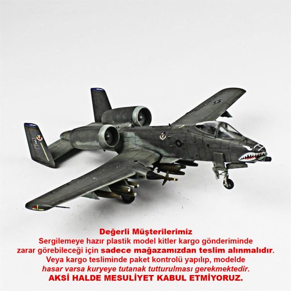 1/72 A-10A Thunderbolt II Hazır Uçak Maketi