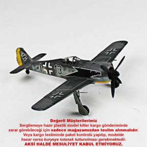 1/48 Focke-Wulf 190 A-5 Hazır Uçak Maketi