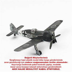 1/72 Focke-Wulf 190 A-5 Hazır Uçak Maketi