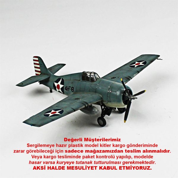 1/48 F4F Martlett Hazır Uçak Maketi