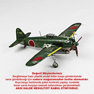 1/48 Nakajima KI-44 Hazır Uçak Maketi