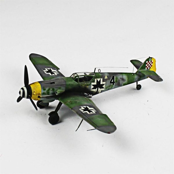 1/48 Messerschmitt Bf 109 G-2 Hazır Uçak Maketi - Görsel 2