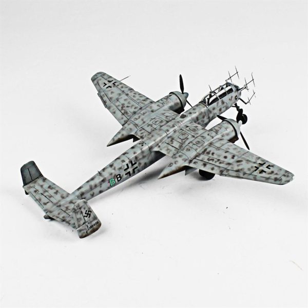 1/72 HE-219 Hazır Uçak Maketi - Görsel 4