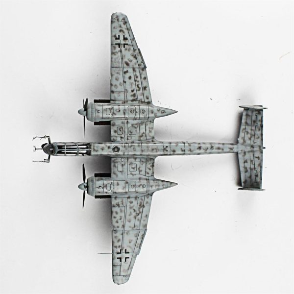 1/72 HE-219 Hazır Uçak Maketi - Görsel 5