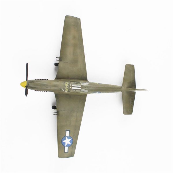 1/48 P-51C Mustang Hazır Uçak Maketi - Görsel 5