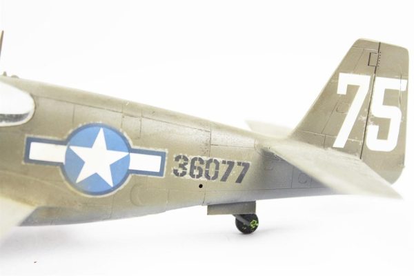 1/48 P-51C Mustang Hazır Uçak Maketi - Görsel 7