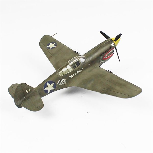 1/48 P-40C Warhawk Hazır Uçak Maketi - Görsel 4