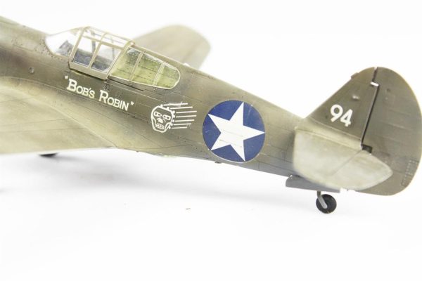 1/48 P-40C Warhawk Hazır Uçak Maketi - Görsel 8