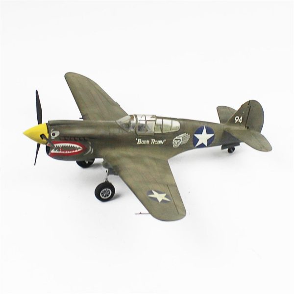 1/48 P-40C Warhawk Hazır Uçak Maketi - Görsel 2