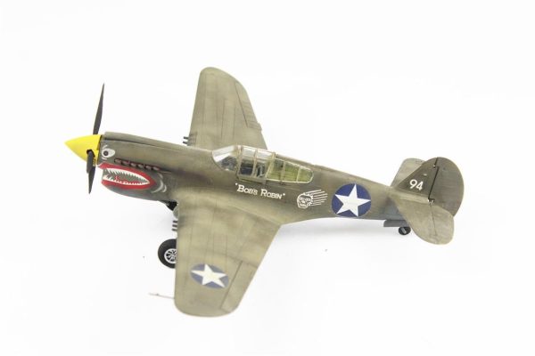 1/48 P-40C Warhawk Hazır Uçak Maketi - Görsel 6