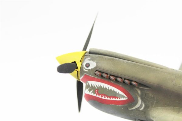 1/48 P-40C Warhawk Hazır Uçak Maketi - Görsel 7