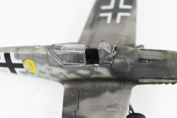 1/72 Messerschmitt Bf 109 Hazır Uçak Maketi - Görsel 6