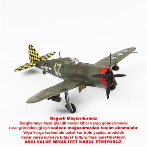 1/72 P-47D Razorback Hazır Uçak Maketi