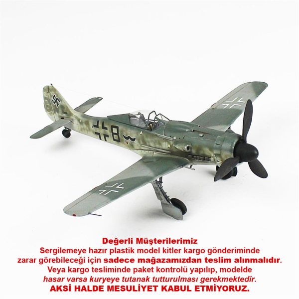 1/48 Focke-Wulf 190 D Hazır Uçak Maketi
