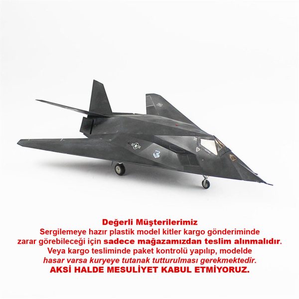 1/48 F-117A NightHawk Hazır Uçak Maketi