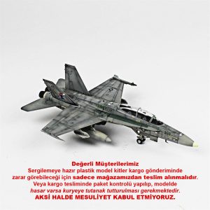 1/72 F-18D Hornet Hazır Uçak Maketi