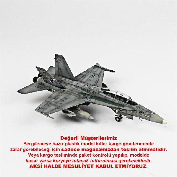 1/72 F-18D Hornet Hazır Uçak Maketi
