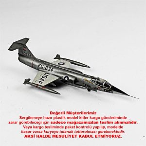 1/72 F-104C Starfighter Hazır Uçak Maketi