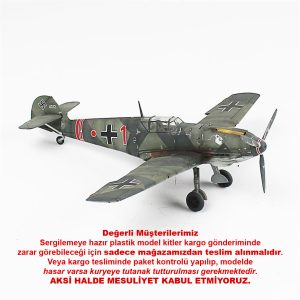 1/48 Messerschmitt Bf 109 E-3 Hazır Uçak Maketi