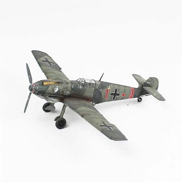 1/48 Messerschmitt Bf 109 E-3 Hazır Uçak Maketi - Görsel 2