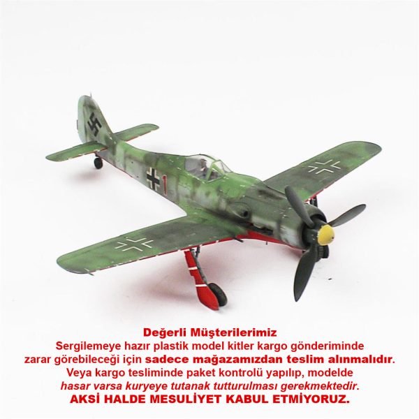 1/48 Focke-Wulf 190 D Hazır Uçak Maketi
