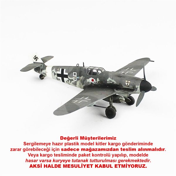 1/48 Messerschmitt Bf 109 G-6 Hazır Uçak Maketi