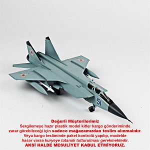 1/72 MIG-31 BS Foxhound Hazır Uçak Maketi