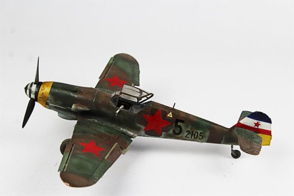 1/32 Messerschmitt Bf 109 G-10 Hazır Uçak Maketi - Görsel 6