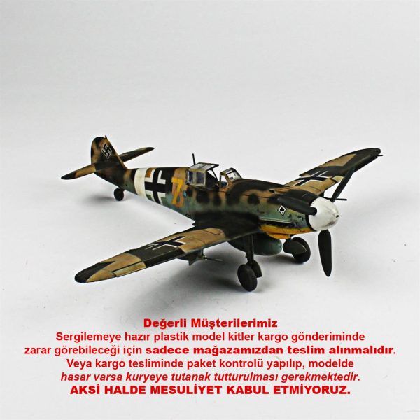 1/32 BF-109F Hazır Uçak Maketi