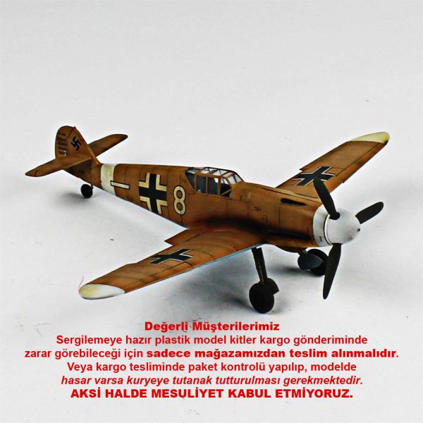 1/48 Messerschmitt Bf 109 G-2 Hazır Uçak Maketi