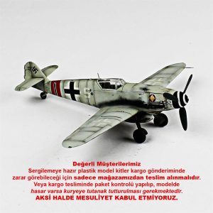 1/48 Messerschmitt Bf 109 G-10 Hazır Uçak Maketi