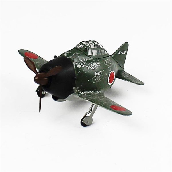 Egg Plane Zero Fighter Hazır Uçak Maketi - Görsel 2