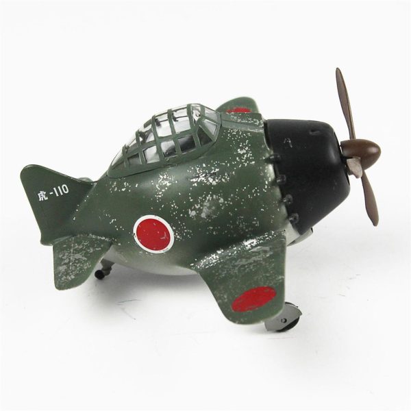 Egg Plane Zero Fighter Hazır Uçak Maketi - Görsel 6
