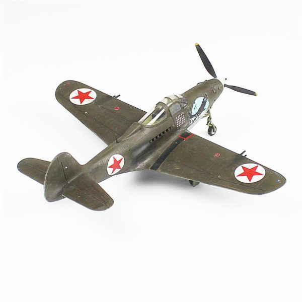 1/48 P-39A Aircobra Hazır Uçak Maketi - Görsel 4
