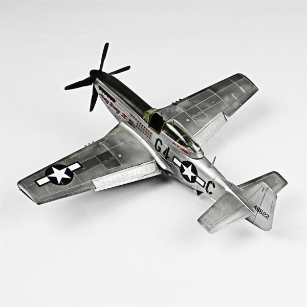 1/48 P-51D Mustang Hazır Uçak Maketi - Görsel 3