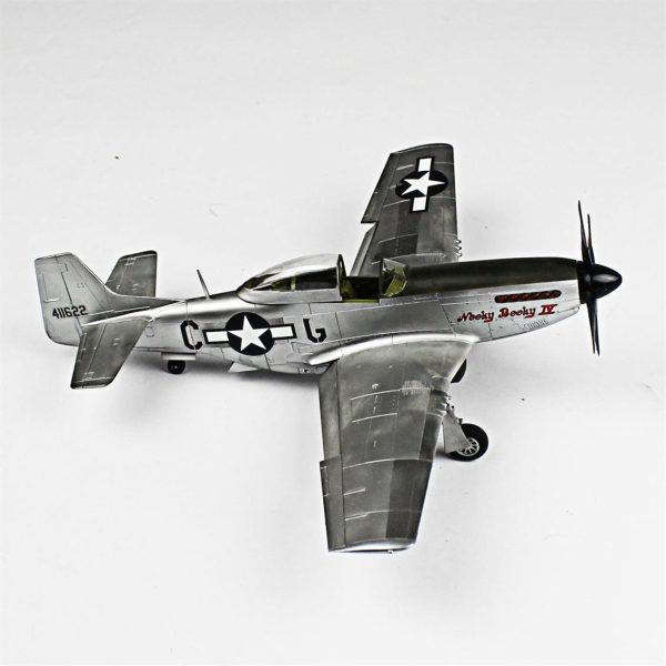 1/48 P-51D Mustang Hazır Uçak Maketi - Görsel 5