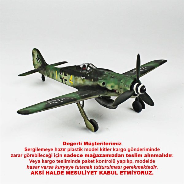 1/32 Focke-Wulf 190 D Hazır Uçak Maketi