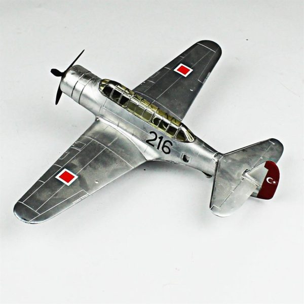 1/48 Wultee BT. Hazır Uçak Maketi - Görsel 3