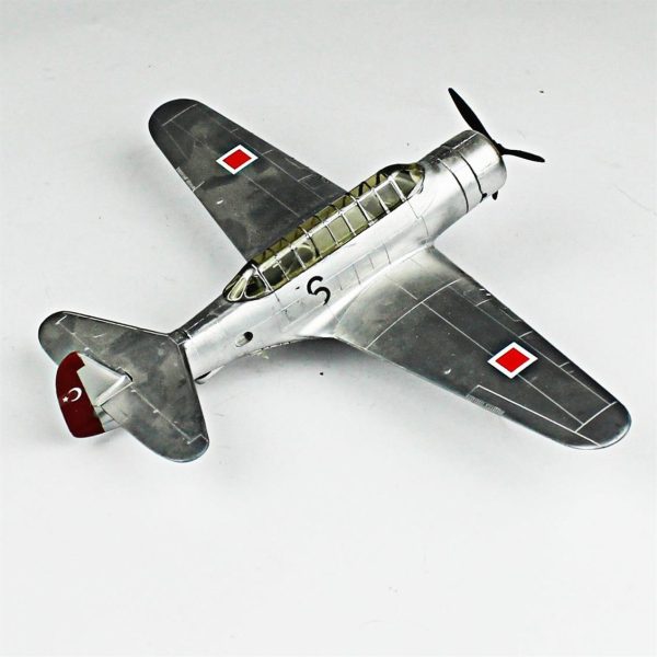 1/48 Wultee BT. Hazır Uçak Maketi - Görsel 4