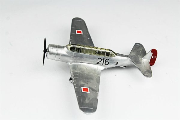 1/48 Wultee BT. Hazır Uçak Maketi - Görsel 5