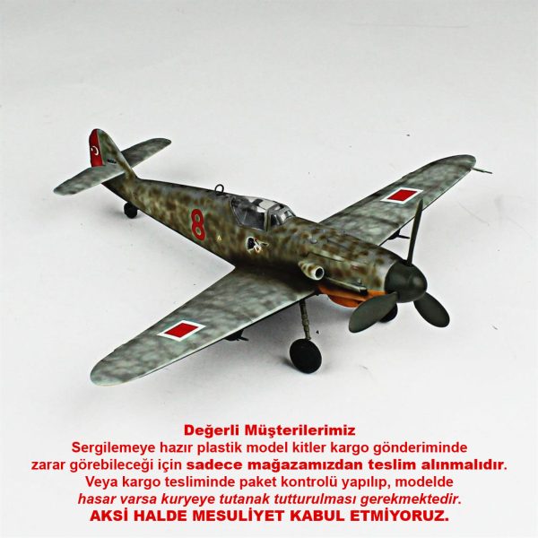1/72 Messerschmitt Bf 190 F-Whiff Hazır Uçak Maketi